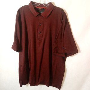 GREG NORMAN Polo Golf shirt size XL red